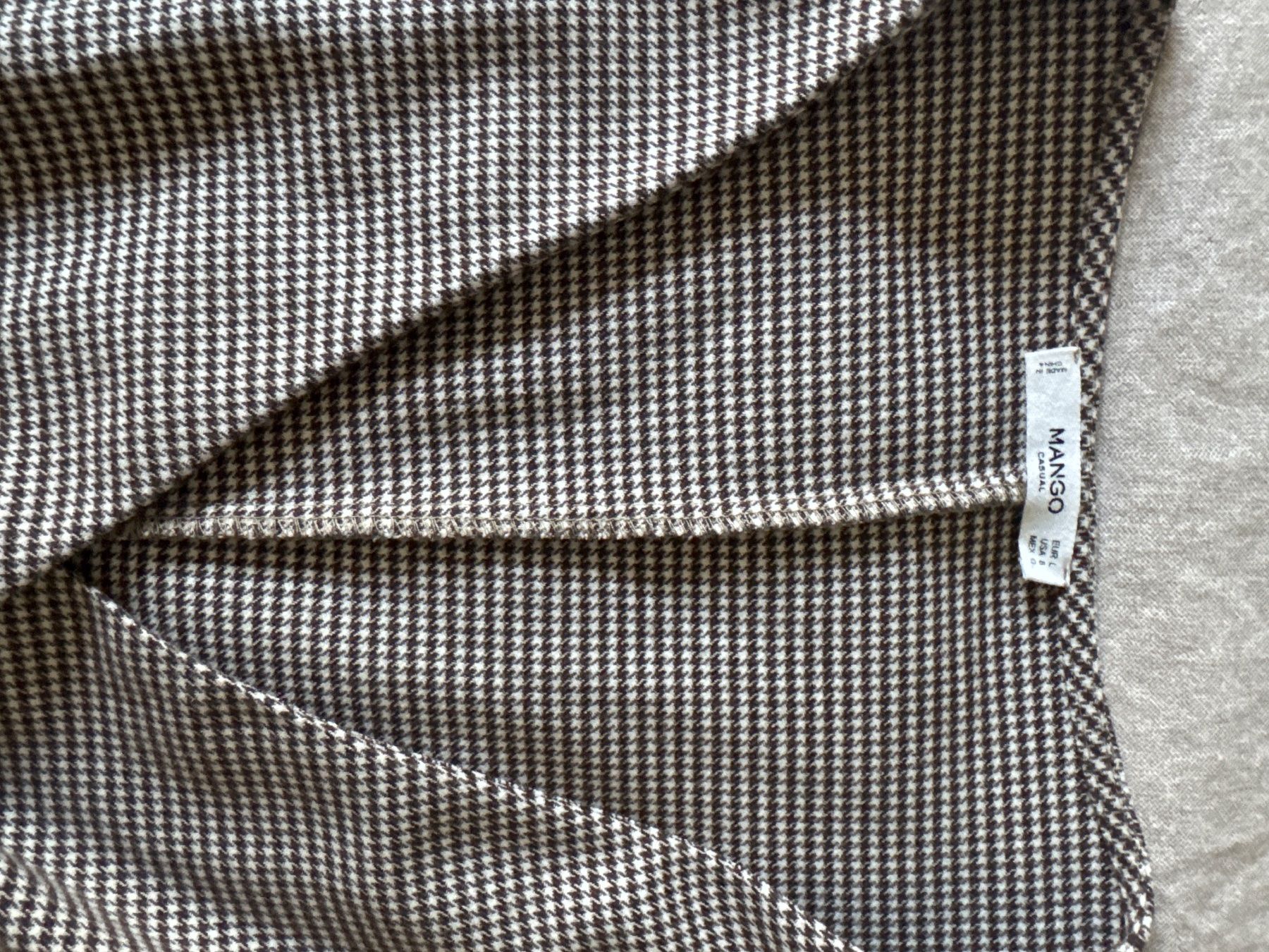 Mango Vestiti: Mango Kleid kariert mit Knöpfen L – Usato da Olten venduto da sab_5xhw 2
