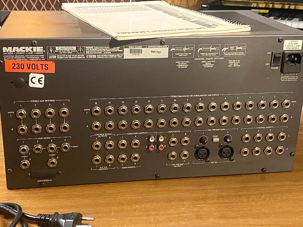 Mackie Console di mixaggio: Mackie LM-3204 Rackmischer – Usato da Zürich venduto da funktion02 1