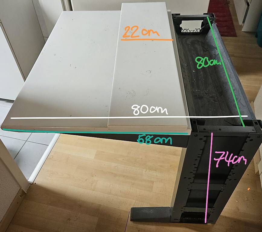 Schreibtische: Büro-Eck-Pult 6 teilig – Gebraucht aus Oensingen von Cadyone 2