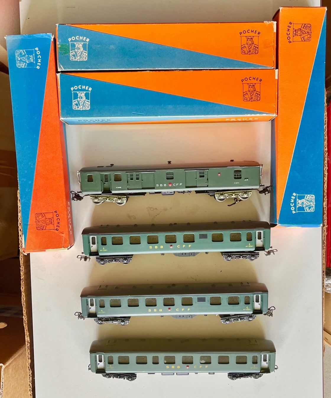 Pocher Modelleisenbahnen: POCHER SBB H0 Märklin – Gebraucht aus Bleiken von hbw45