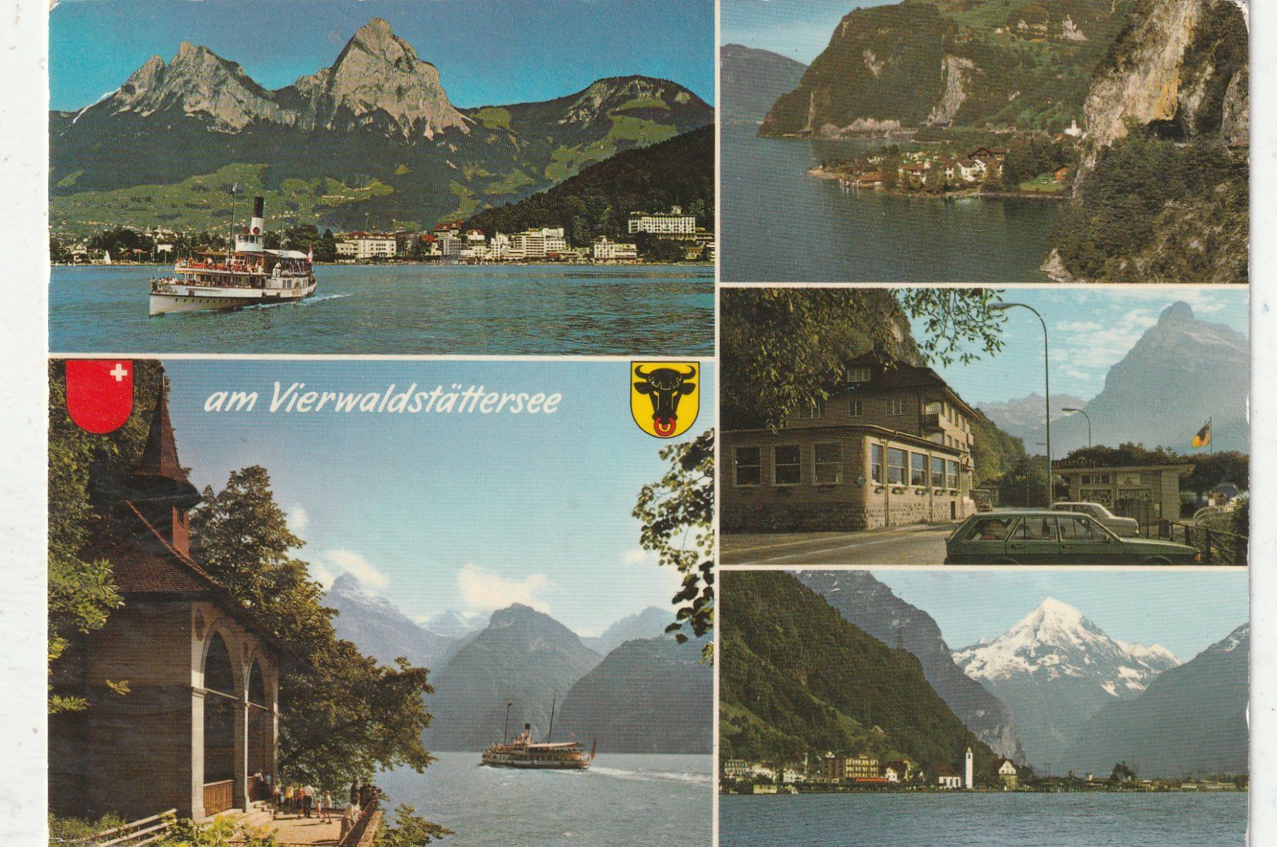 Cartoline postali: 10 Mehrbildkarten Schweiz – Usato da Lumbrein venduto da made02 5