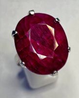 Rubin Solitaire Ring