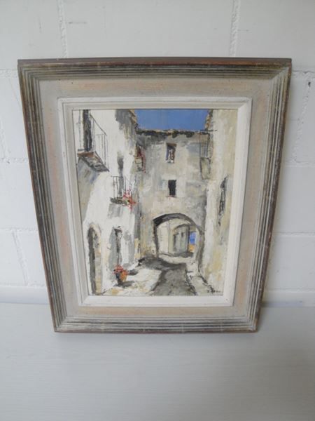 Dipinti: ZAROU Oelbild St.Trope – Usato da Trachslau venduto da post35