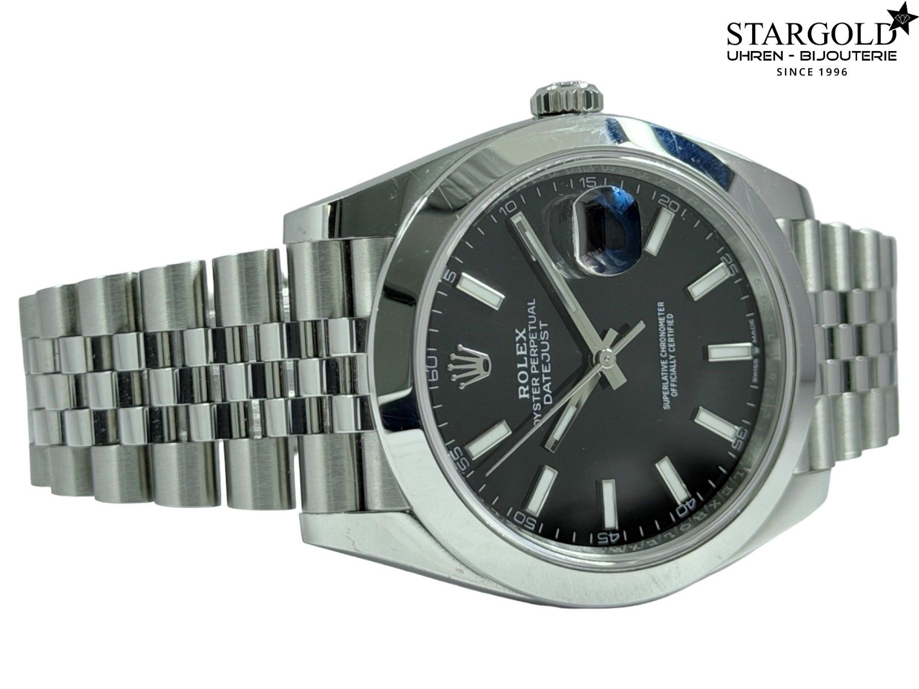 Rolex Orologi: Rolex Datejust 41 schwarz - 126300 – Usato da Zürich venduto da Stargold-Uhren 3