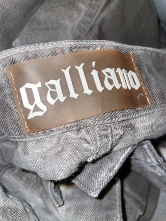 Galliano Jeans Gr. 30 Rarität Drop-Crotch
