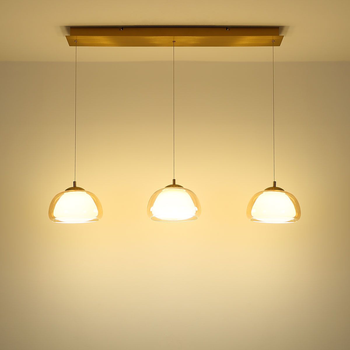 Lampadari & plafoniere: LED Pendelleuchte, CCT, 117 cm x 25 cm – Nuovo (secondo la descrizione) da Kreuzlingen venduto da Smart-Light 2