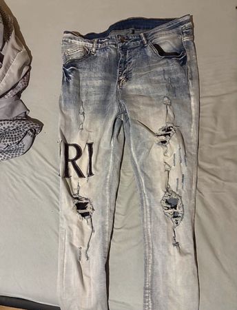 Jeans amiri strappati 