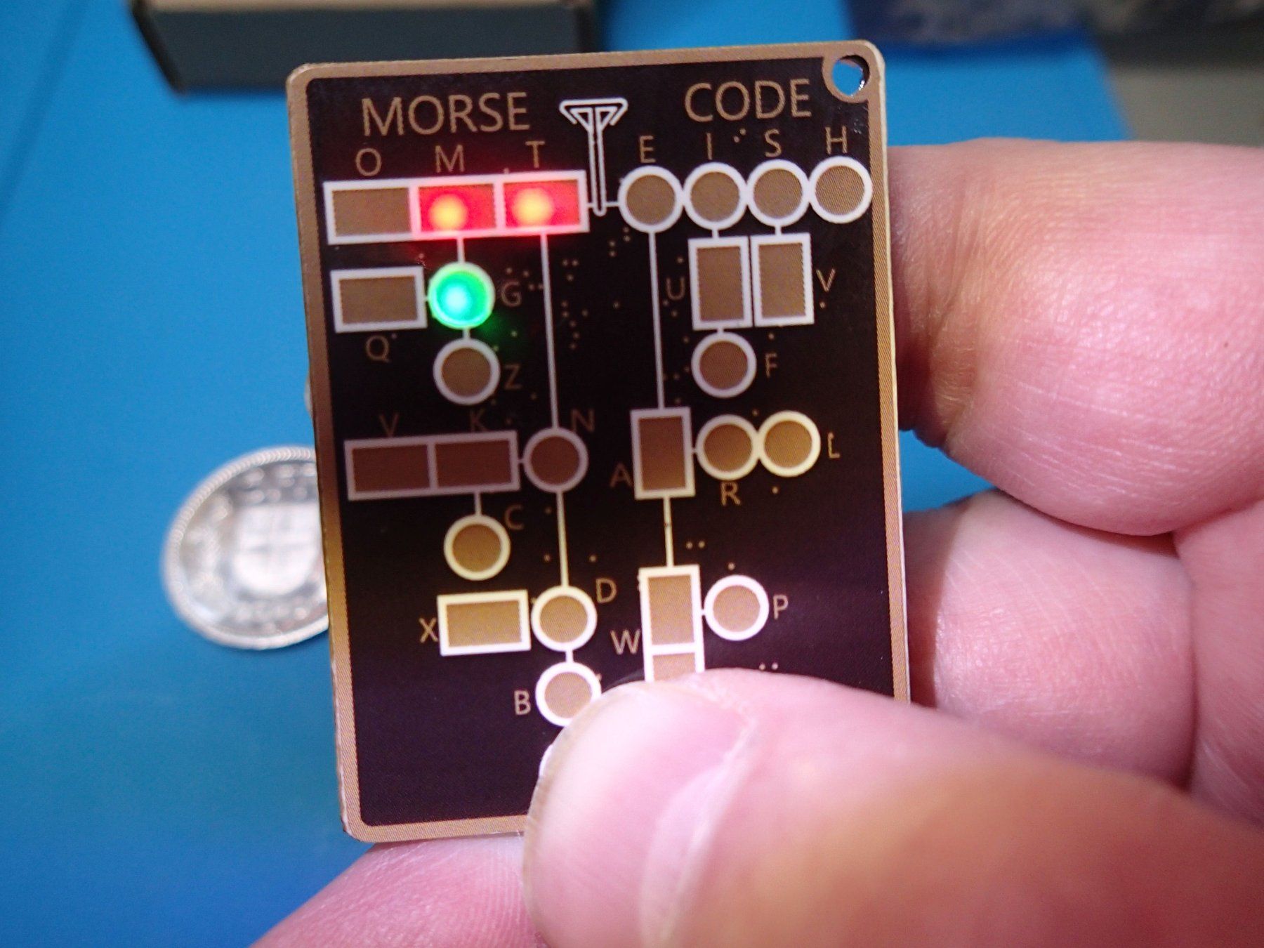 Technique de radiocom: Morse Code Trainer Card – Neuf (Voir description) à Zürich par youelec 1