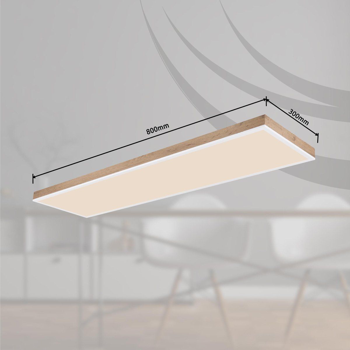 Lampadari & plafoniere: LED Deckenleuchte, CCT, 120 cm x 30 cm – Nuovo (secondo la descrizione) da Kreuzlingen venduto da Smart-Light 2