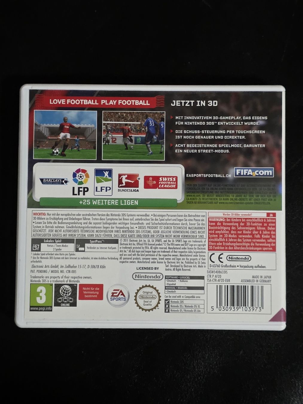 Giochi: FIFA 12 | NINTENDO 3DS – Usato da Bellinzona venduto da egemon 1