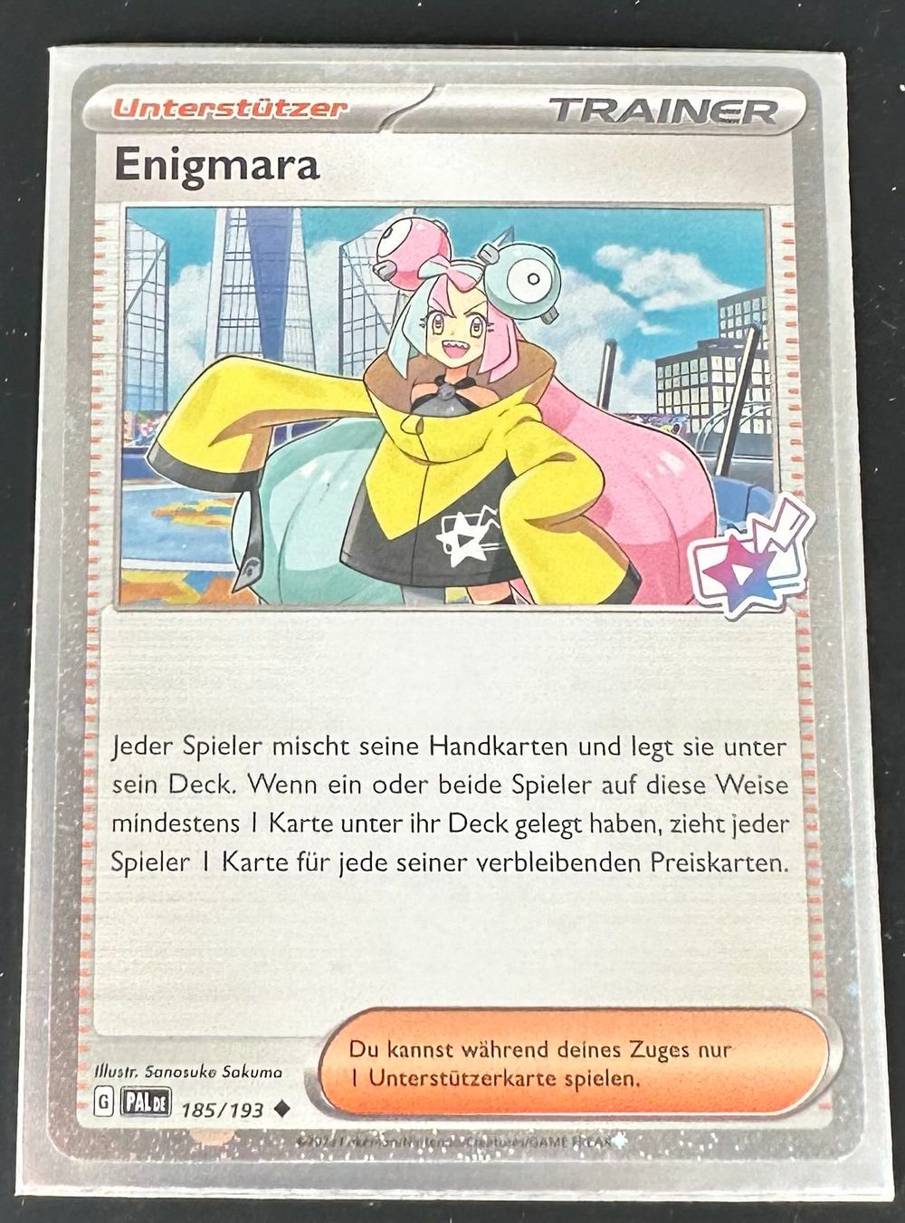 Pokémon Carte collezionabili: Enigmara 185/193 Deutsch Pokémon Trainer – Nuovo (secondo la descrizione) da Dübendorf venduto da TrimTrend