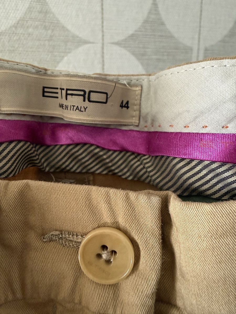 Etro Pantaloni: Etro Hose, beige – Usato da Gümligen venduto da hookedonsales 1