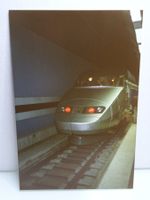 Foto SNCF TGV Zug Zürich Bahnhof Museumstr Rarität 90er 9x13