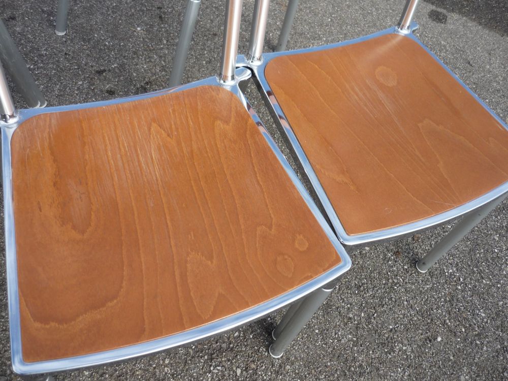 26 Stühle Stapelstühle Holzstühle Seminarstühle SEGIS BLITZ 5