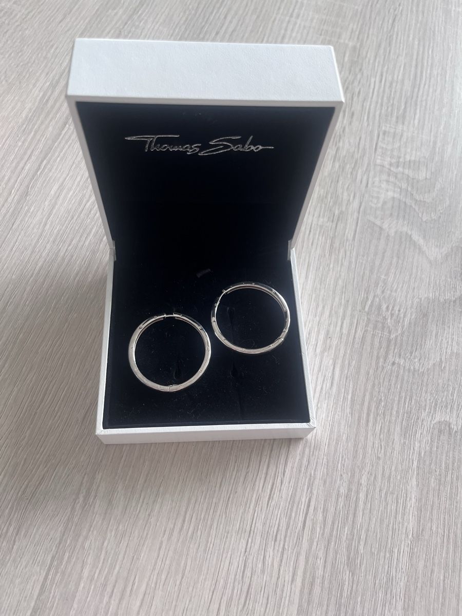 Thomas Sabo Ohrringe & -stecker: Thomas Sabo Creolen Silber gross – Neu (gemäss Beschreibung) aus Zürich von StavesBest 2