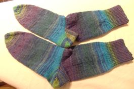 handgestrickte Socken Grösse 42/43