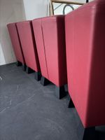 4 Barhocker rot 63 cm Sitzhöhe 