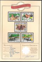 Elfenbeinküste Serie 706 - 710 ungezähnt ** Automobile 1981