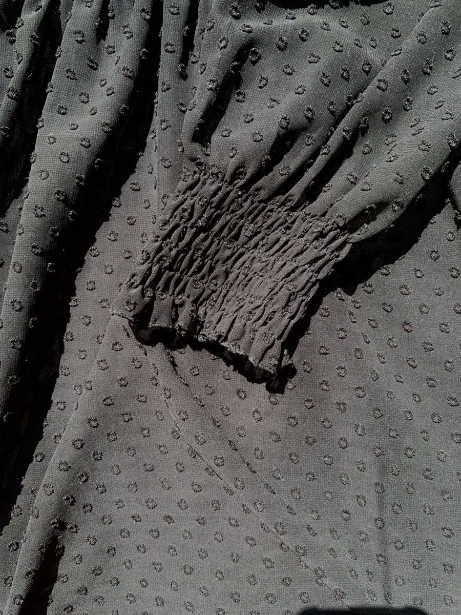 Kleider: Schwarzes Blusenkleid – Neu (gemäss Beschreibung) aus Zürich von mha_mx9n 1