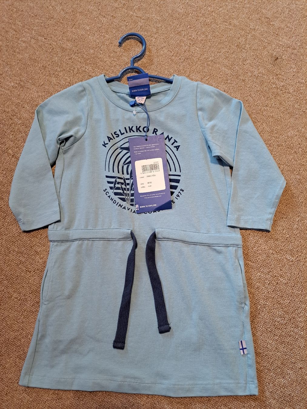 Finkid Kleider & Röcke: Neu Finkid Kleid 80/90 hellblau – Neu und originalverpackt aus Urdorf von villakagu