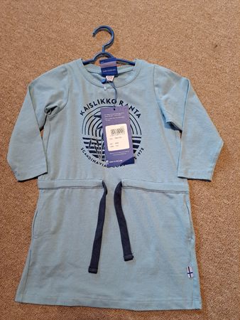 Neu Finkid Kleid 80/90 hellblau