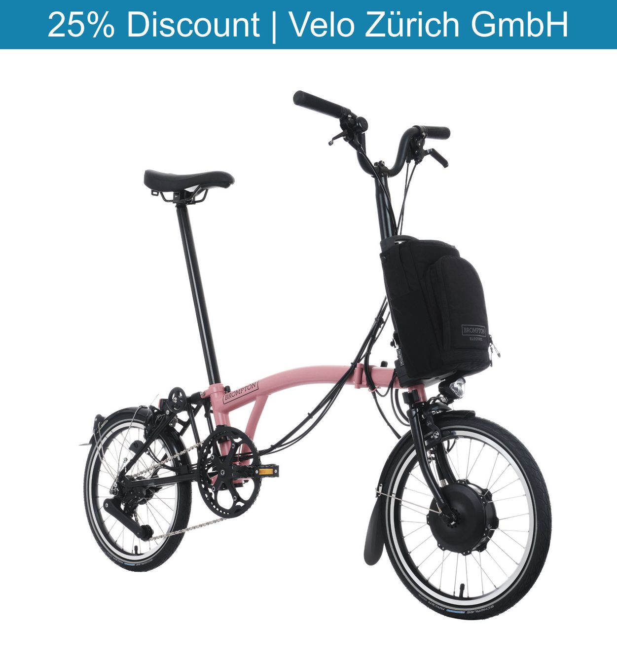 Velos: Faltvelo Brompton C Line Electric – Neu (gemäss Beschreibung) aus Zürich von Faltvelos
