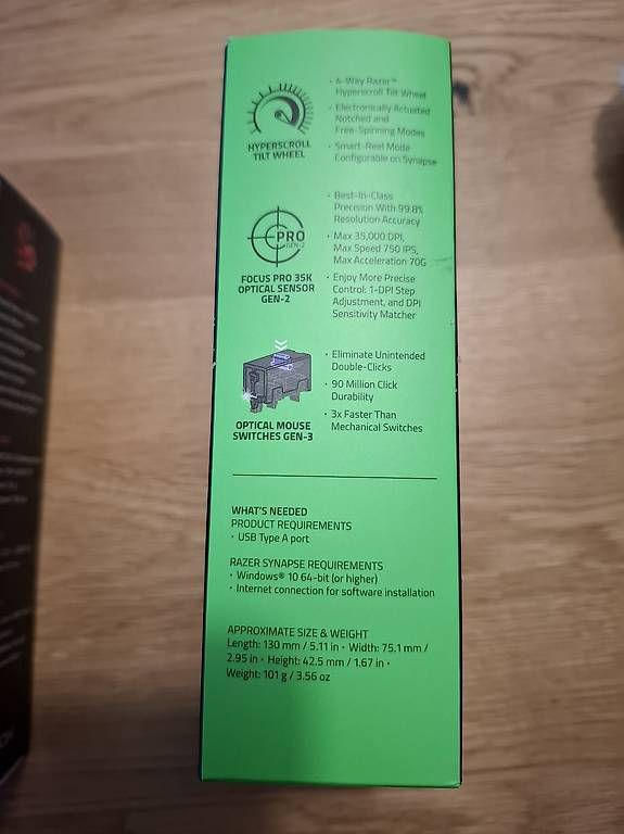 Mouse: Razor Basilisk v3 35k (Neu)  – Nuovo e nell'imballaggio originale da Moosseedorf venduto da dom_n2nd 1