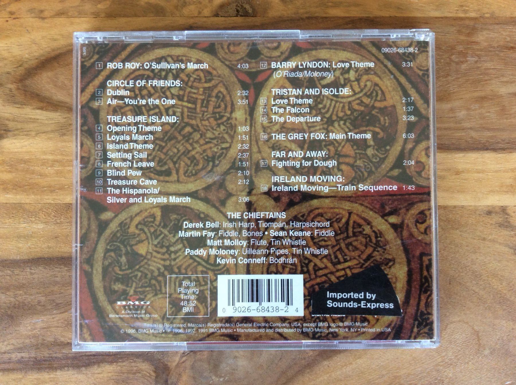 CD: CD  Chieftains – Film Cuts – Usato da Horgen venduto da flyingpenguin2000 2