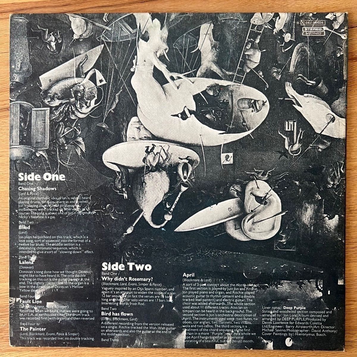 Dischi in vinile: Deep Purple - Same / Italy Press. 1975 - TOP – Usato da Gais venduto da soundcave57 1