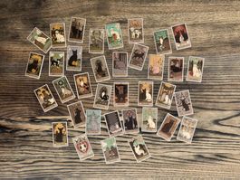 72 Sticker Aufkleber Tarot Tarotkarten Katzen wasserfest