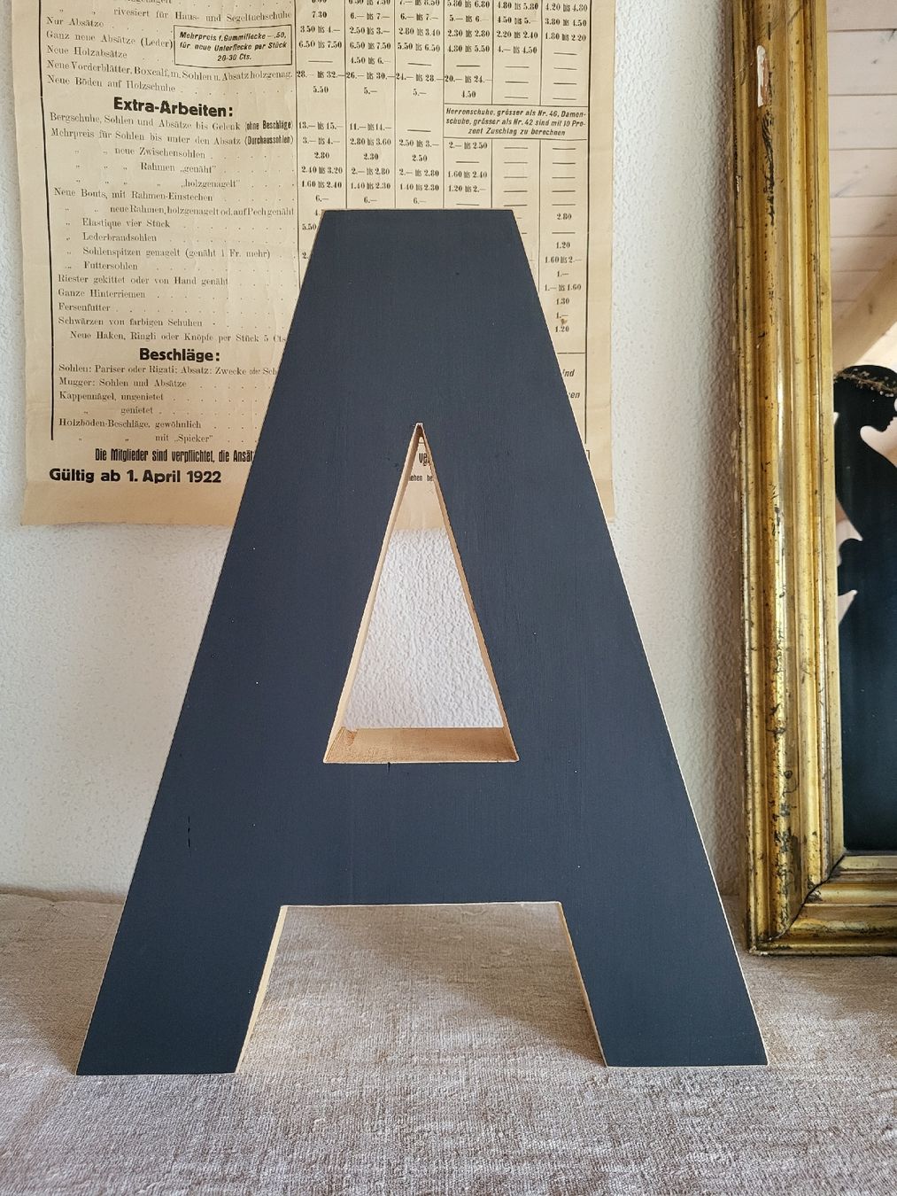Tutte le decorazioni: buchstabe holz, industrie, vintage, loft, objekt, geschenk – Nuovo (secondo la descrizione) da Frutigen venduto da Tipp1 1