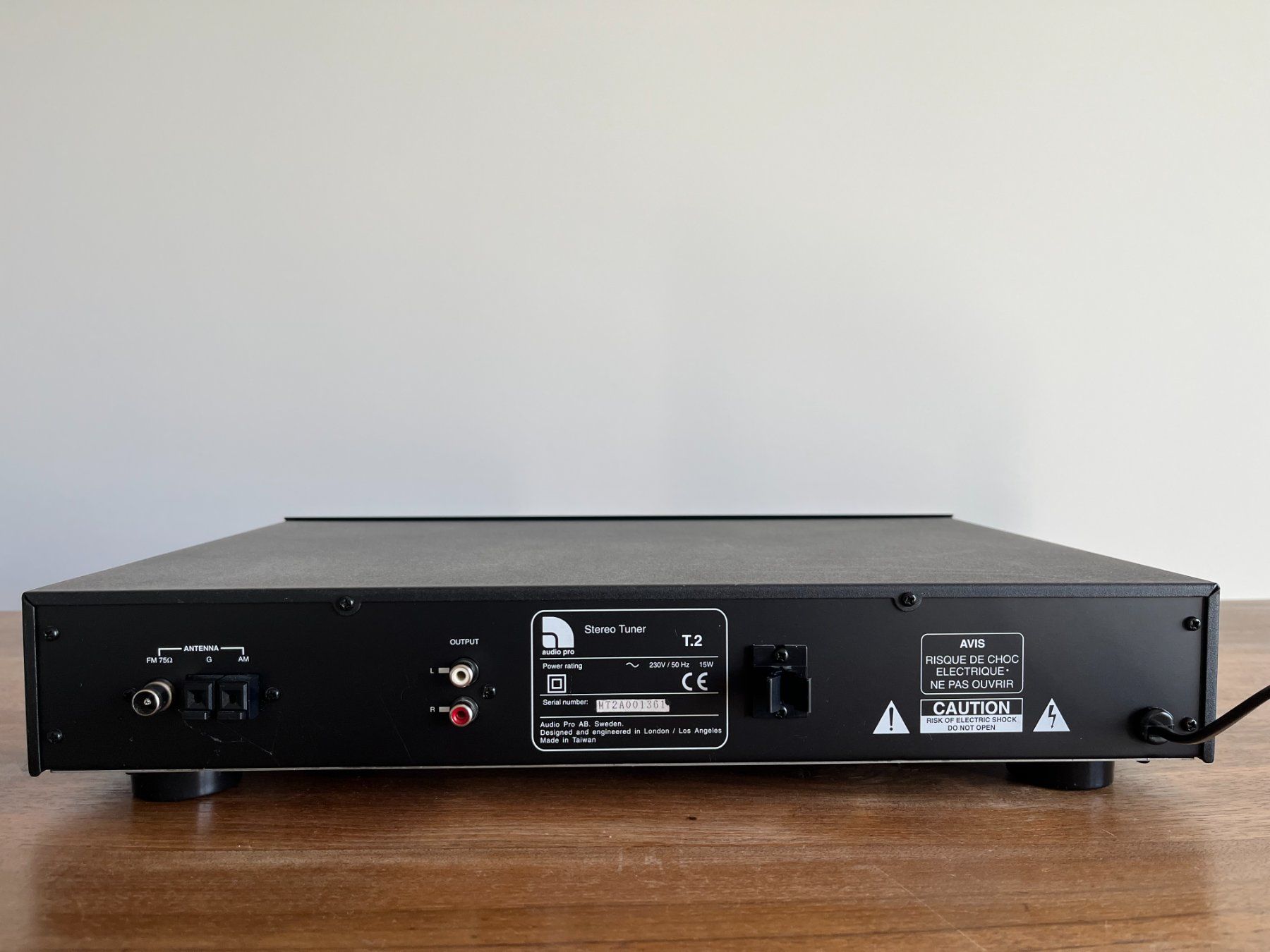 Radio: audio pro Stereo Tuner T.2 – Usato da Uznach venduto da Pommes06 1