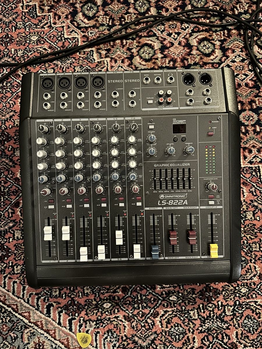 Console di mixaggio: Omnitronic LS-822A Mischpult – Usato da Zürich venduto da ulloadi