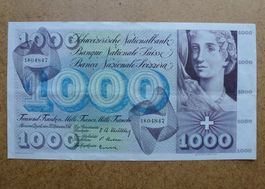 ++ 1000.- Franken 30. September 1954