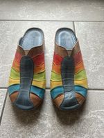 Gemini Leder Pantoletten / Clogs Gr. 39