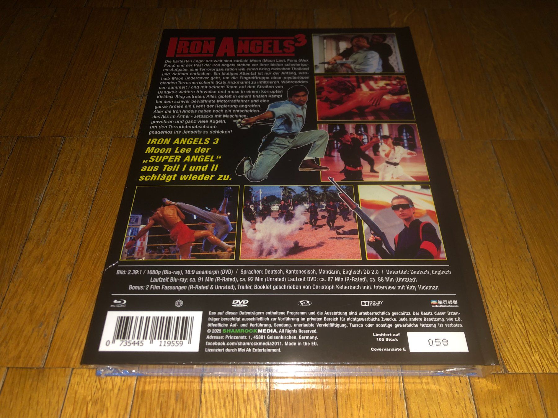 Tutti i DVDs: Iron Angels 3 - MEDIABOOK - E - UNCUT – Nuovo e nell'imballaggio originale da Basel venduto da havsok 1