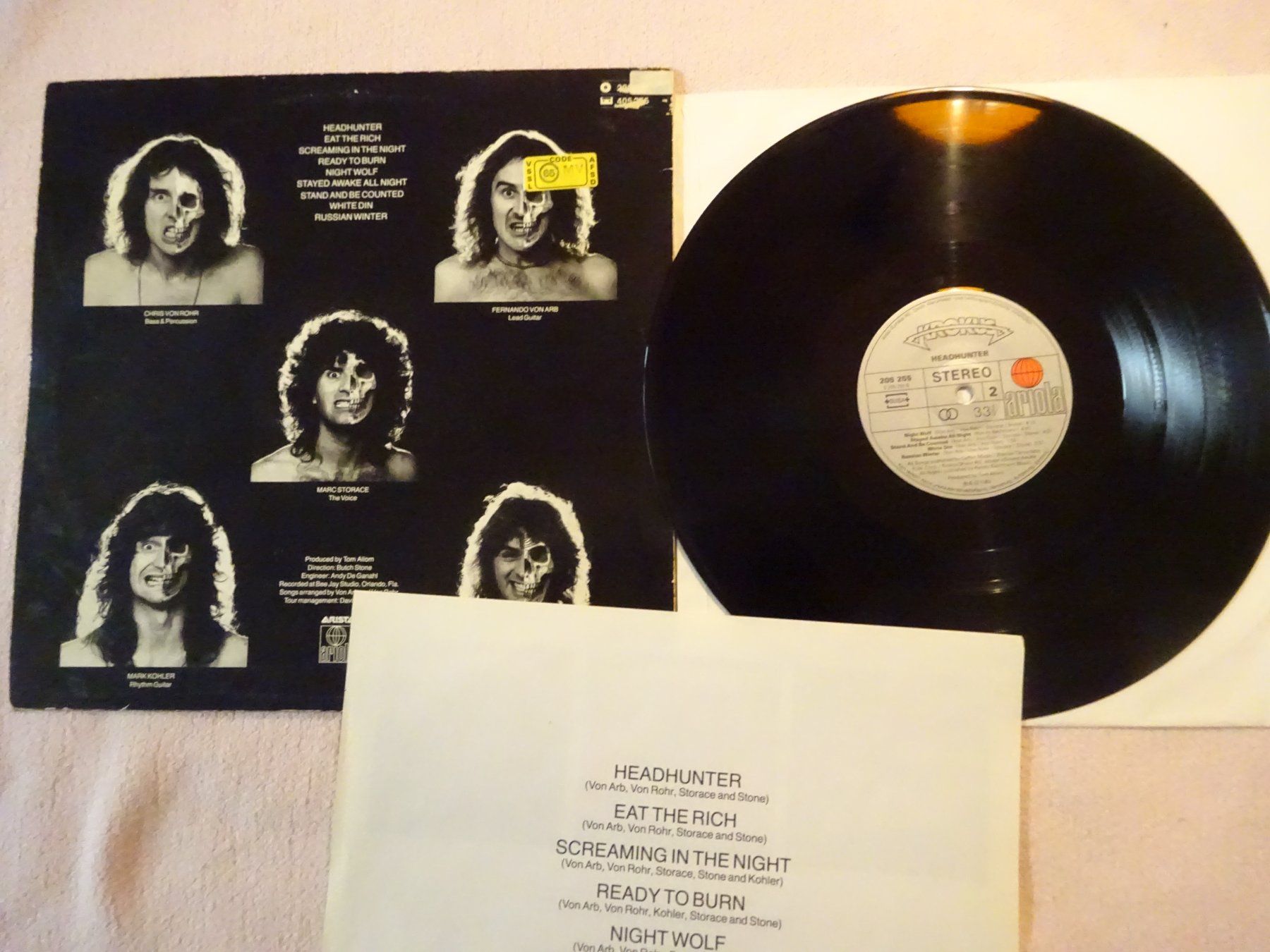 Dischi in vinile: KROKUS ** HEADHUNTER – Usato da Luzern venduto da xrayspex99 3