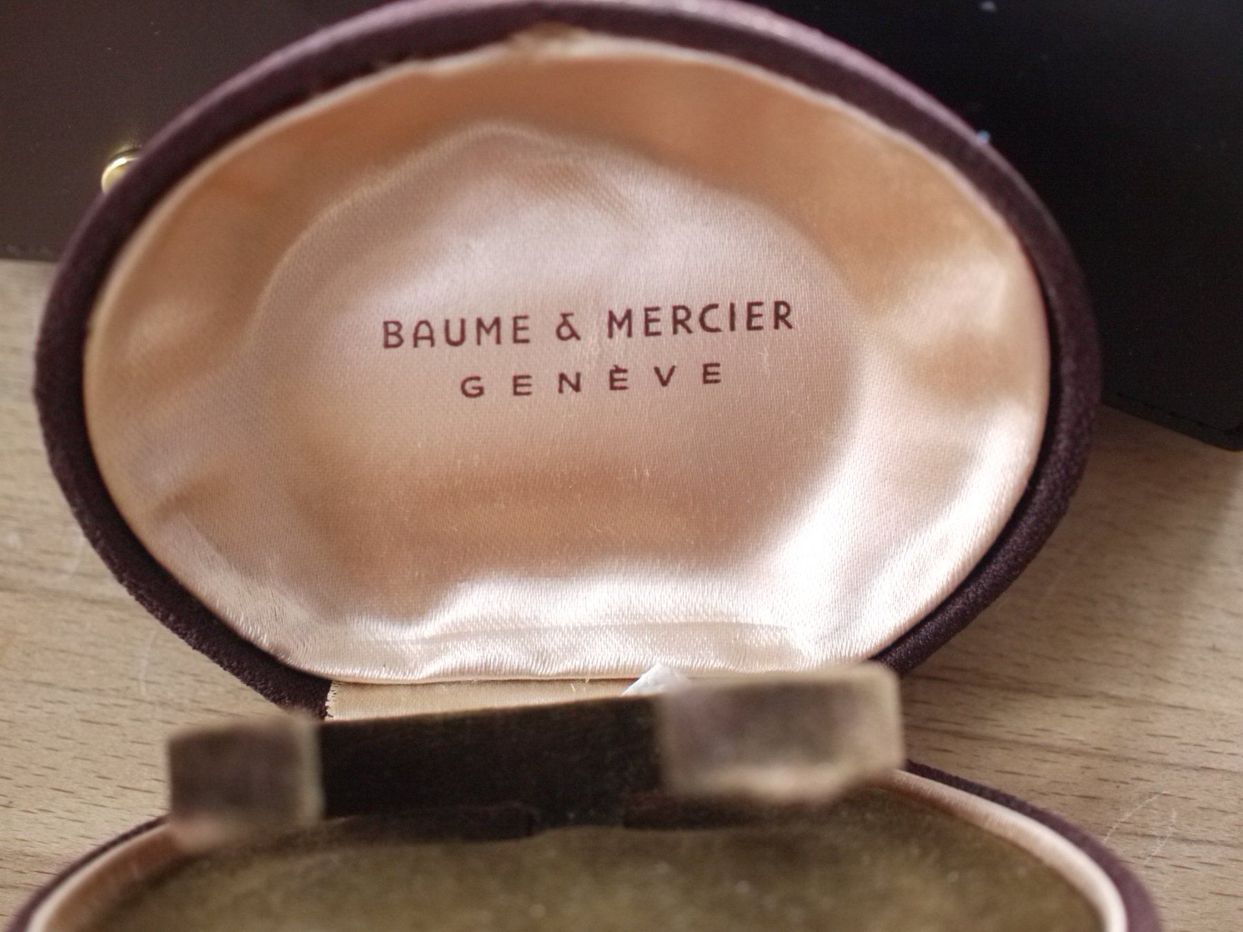 Baume & Mercier Scatole porta orologi: Baume & Mercier -3-Uhrenboxen – Usato da Gross venduto da Retro20 1