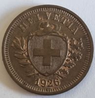 1 RAPPEN SCHWEIZ - JAHR 1926