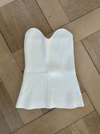 The Wave Knitted Bandeau Top / Gestricktes Bandeau-Top