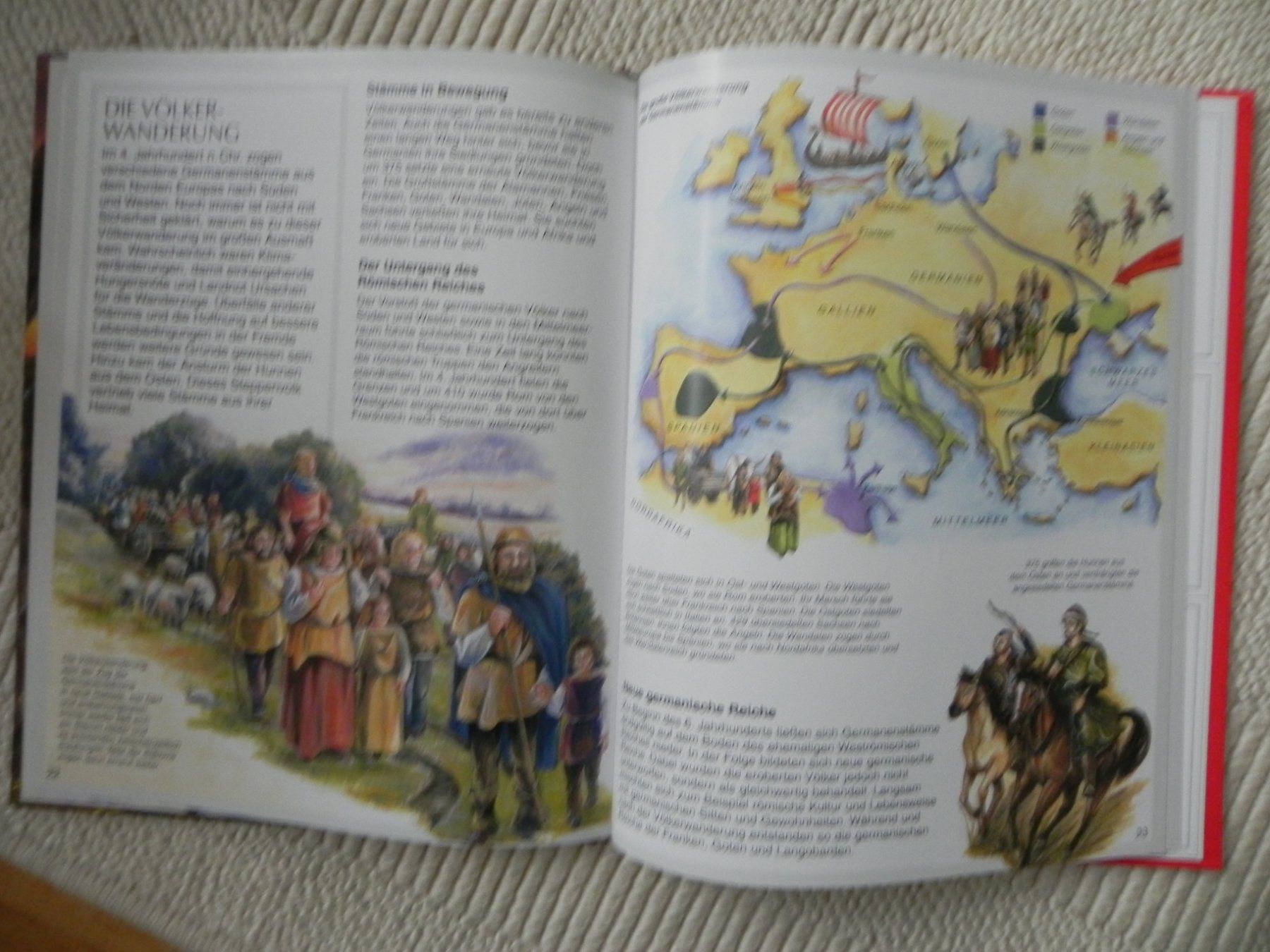 Libri: Germanen Buch Wissen mit Pfiff – Usato da Stallikon venduto da pcerny16 2