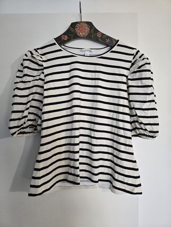 Sommerliches H&M Shirt, Grösse L, gestreift, neuwertig!