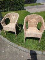 Set of 2 Outdoor Wicker Chairs for Patio or Balcony ☀️