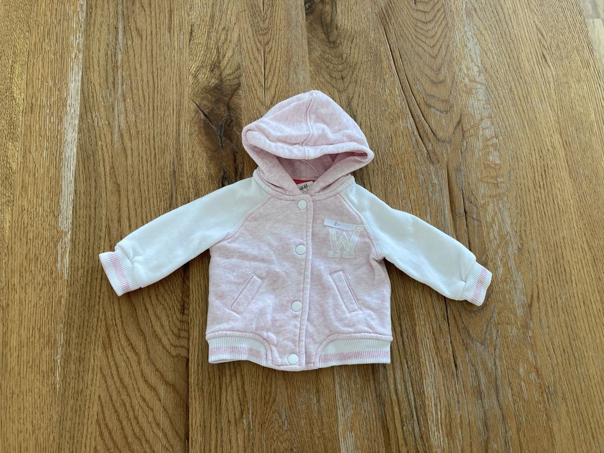 H&M Giacche & Cappotti: Baby College Jacke Grösse 56 – Usato da Zürich venduto da Retrogirl