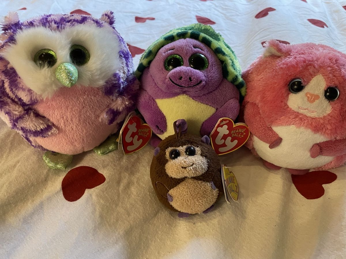 Ty Giocattoli: ty Beanie Ballz 4 Stück – Nuovo (secondo la descrizione) da Adetswil venduto da Mschnuffi 1