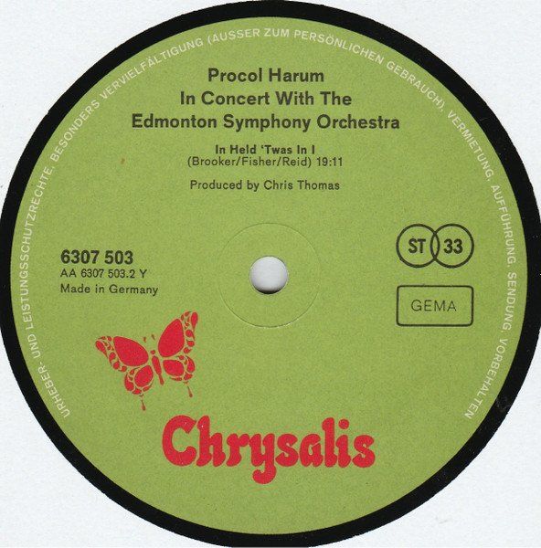 Vinyles: Procol Harum – Neuf (Voir description) à Aeschi SO par Stones55 3