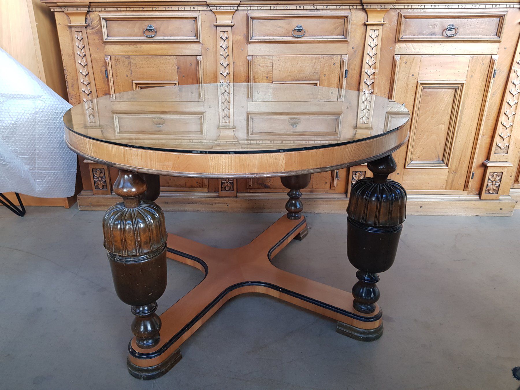 Tische: Soffbord Couchtisch mit schwedischem Holz – Gebraucht aus Münchenstein von tsp01 2