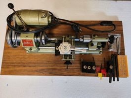 EMCO UNIMAT SL mit 5FACH SCHNELL WECHSEL STAHLHALTER,PLUS.