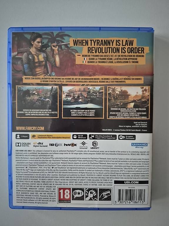Spiele: Farcry 6 PS5 – Gebraucht aus Horw von Mschaefer 2