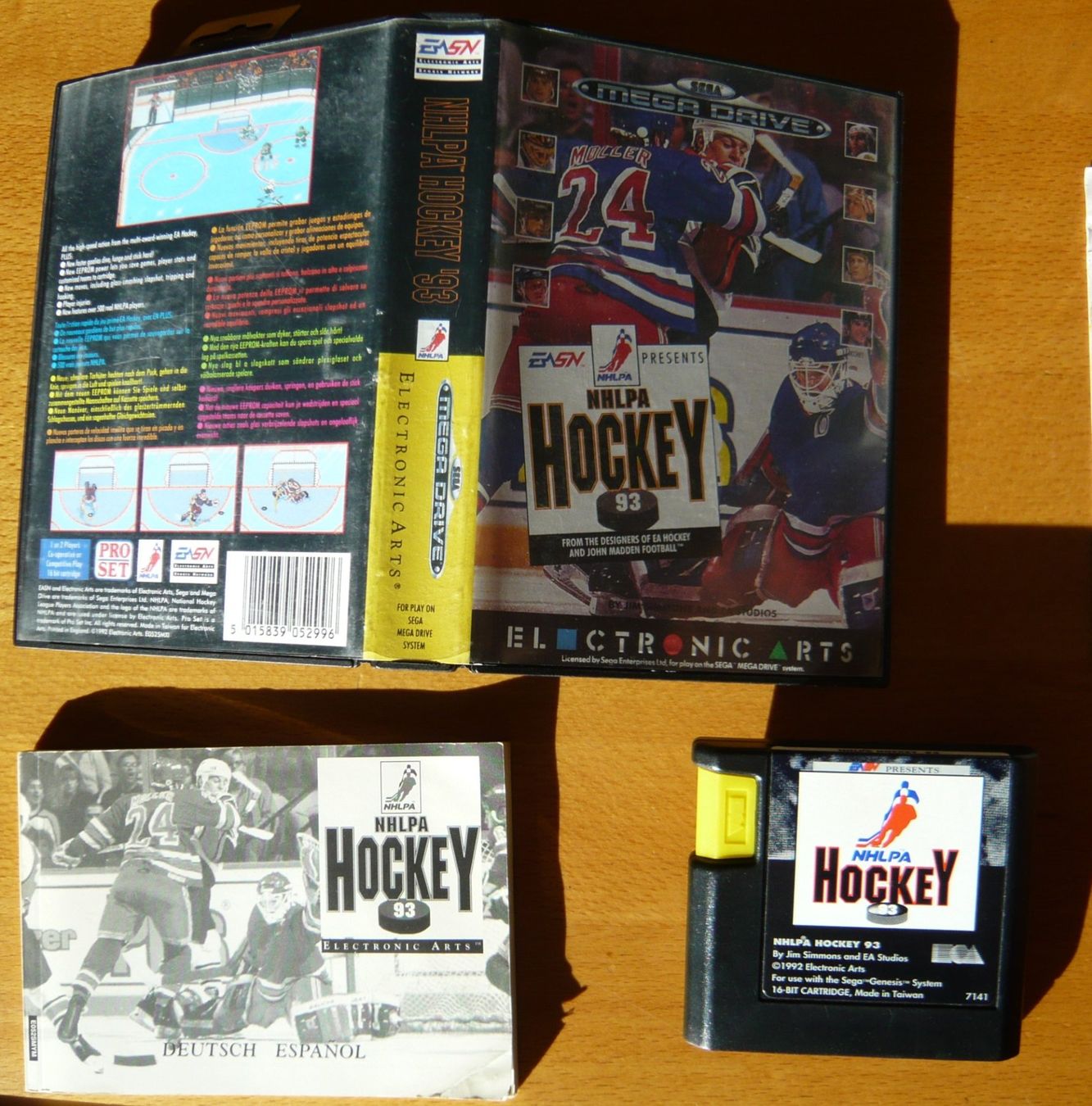 Sega Giochi: Mega Drive : NHLPA Hockey 93, CIB, Bon état+ – Usato da Onex venduto da Jaguar1986 1